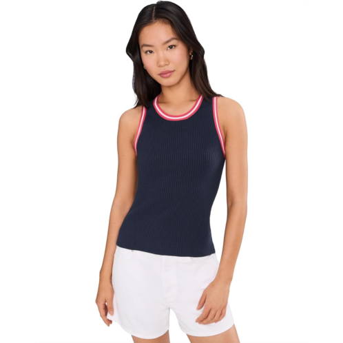 Lilla P Contrast Trim Knit Tank