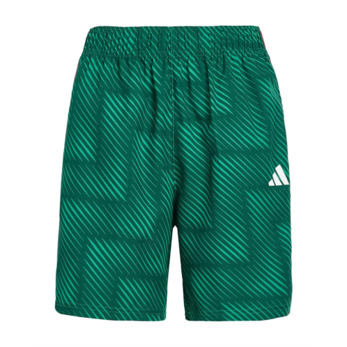 Adidas Kids Aop World Soccer Shorts (Big Kid)