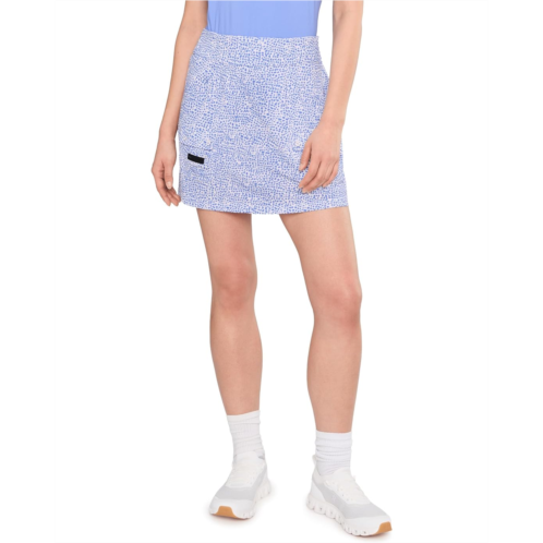 Jamie Sadock Ocelot Skort Front Angled and Cargo Flap Pockets