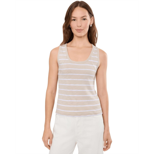 Womens Lilla P Striped Wide Strap Tank
