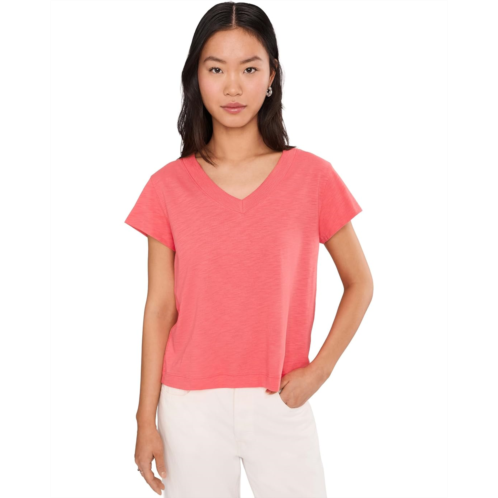 Lilla P Relaxed Short Sleeve V-Neck Tee