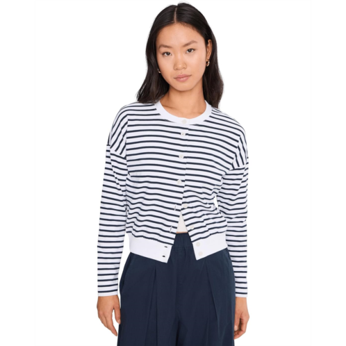 Lilla P Rib Trim Cardigan