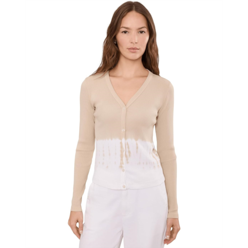 Womens Lilla P Bamboo Dye V-Neck Cardigan