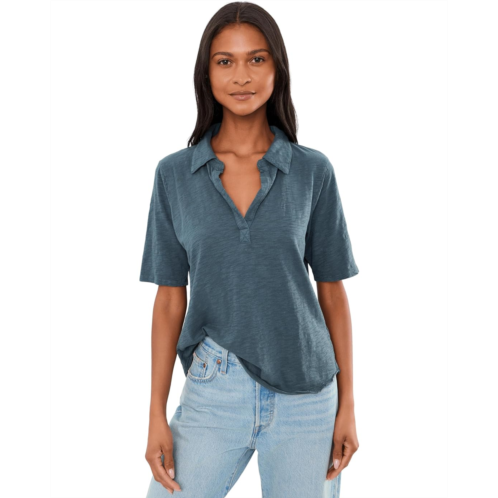 Womens Mod-o-doc Half Sleeve Easy Polo Tee