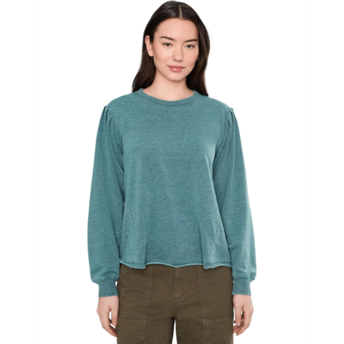 Mod-o-doc Long Pleated Sleeves Sweatshirt