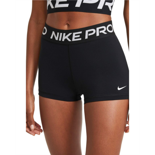 Womens Nike Pro Mid-Rise 3 Biker Shorts