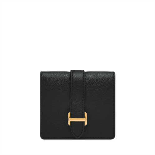 Fossil womens emery leather small snap bifold
