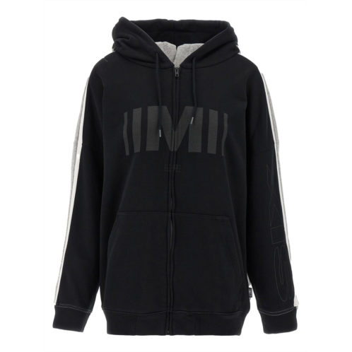 Mm6 Maison Margiela womens double front hoodie