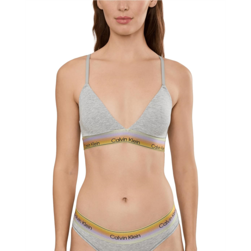 Womens Calvin Klein Underwear Pride Triangle Bralette