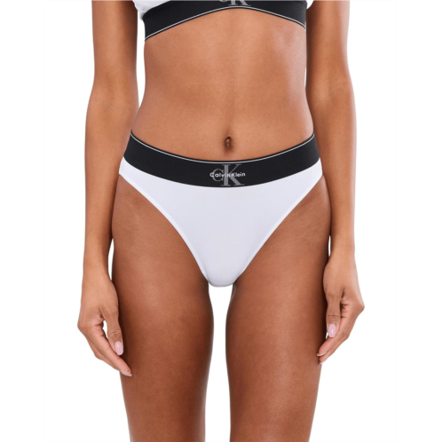 Womens Calvin Klein Underwear Graphic High-Waist Bikini
