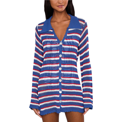 Womens Show Me Your Mumu Button Up Coverup
