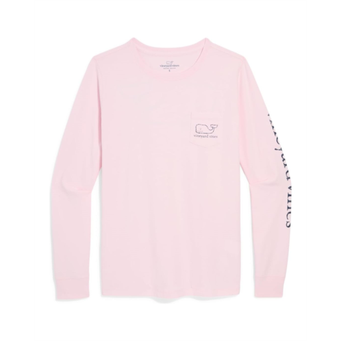 Vineyard Vines Long Sleeve Whale Print Tee