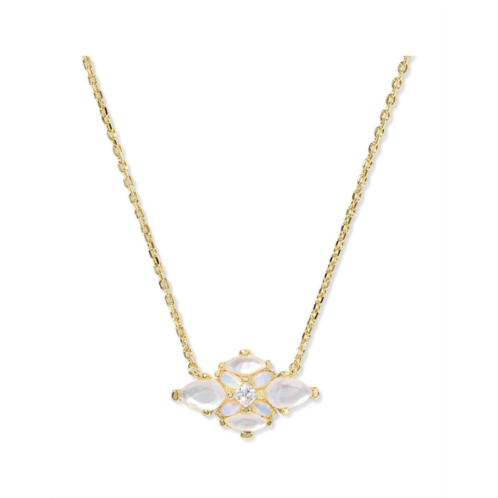 Kendra Scott Abbie Crystal Short Pendant Necklace