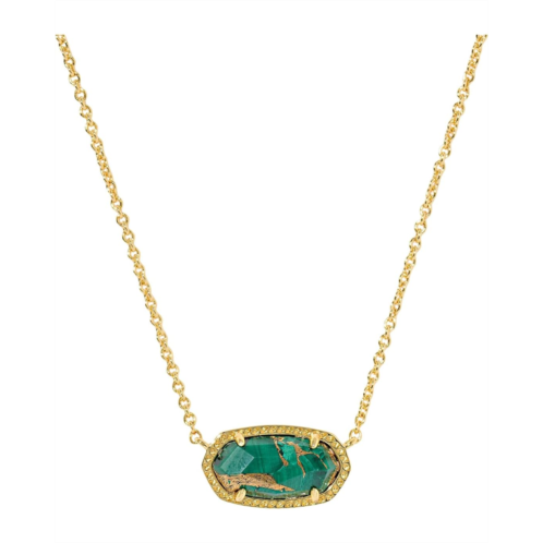 Kendra Scott Elisa Statement Silver Pendant Necklace