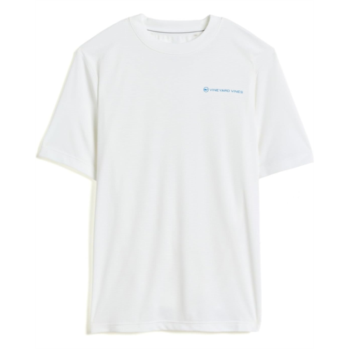 Boys Vineyard Vines Kids Sun Tech Short Sleeve Tee (Toddler/Little Kid/Big Kid)
