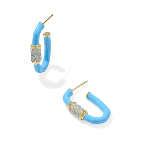 Kendra Scott Emery Enamel Hoop Earrings
