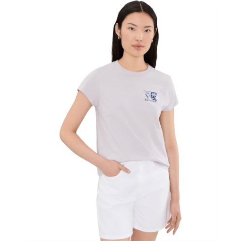 Womens Salty Crew Flagship Fill Modern Tee