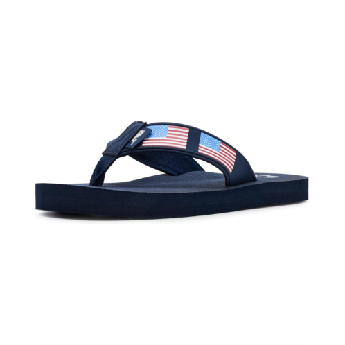 Boys Vineyard Vines Kids Flag Foam Flip Flops (Little Kid/Big Kid)