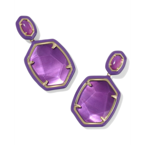 Kendra Scott Daphne Enamel Frame Drop Earrings