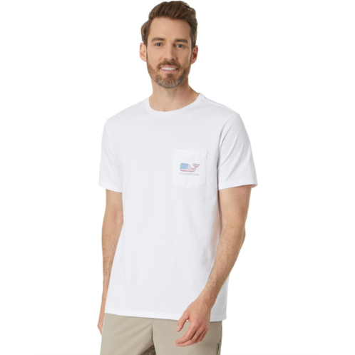 Mens Vineyard Vines Whale Short Sleeve Pocket Tee