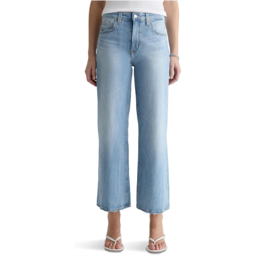 AG Jeans Saige Mid-Rise Wide Leg Crop in Kings River