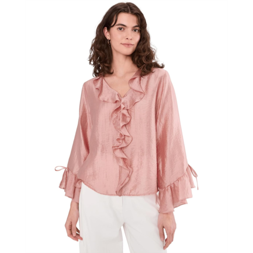 Vince Camuto Ruffle Sleeve and Center Front