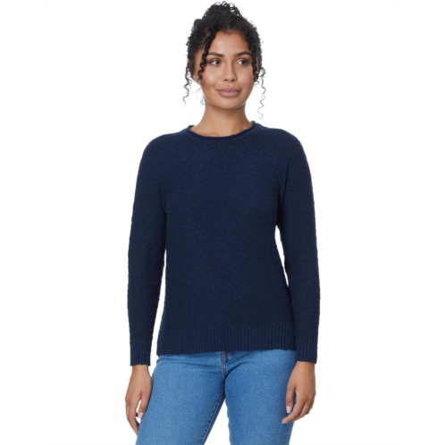 L.L.Bean Womens LLBean Midweight Cotton Slub Rollneck Pullover