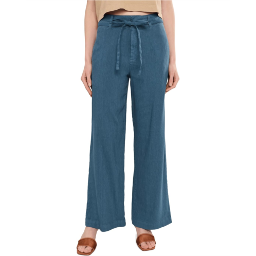 KUT from the Kloth Meg - Linen Wide Leg Pants with Seam Pocket