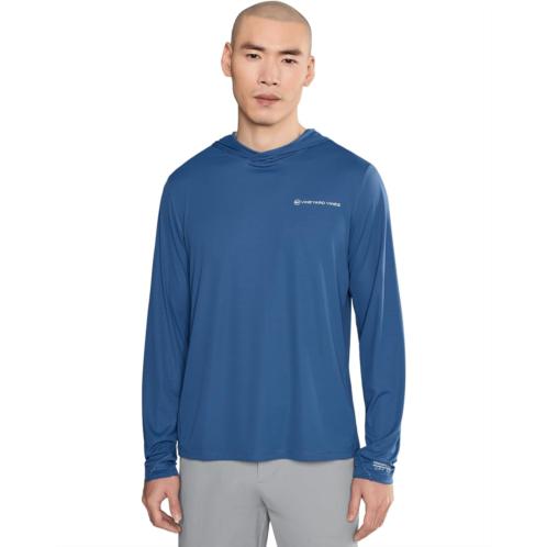Mens Vineyard Vines Sun Tech Hoodie Tee