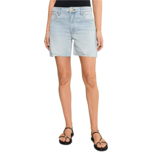 KUT from the Kloth Jenny High-Rise Short-Basic Raw Hem