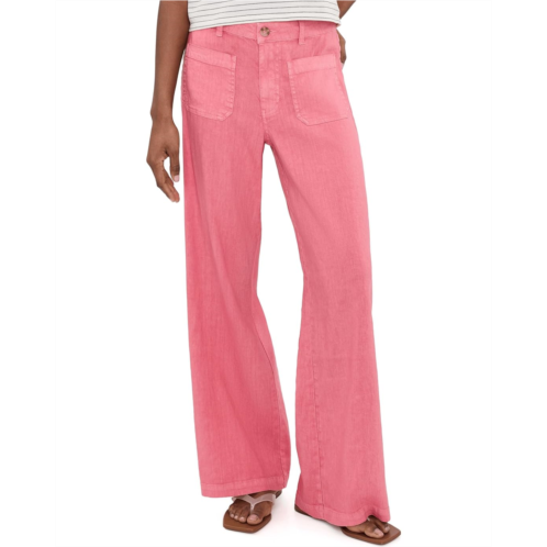 KUT from the Kloth Meg High-Rise Wide Legs with Patch Pocket