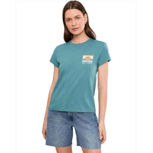 Womens Salty Crew Retro Wave Modern Tee