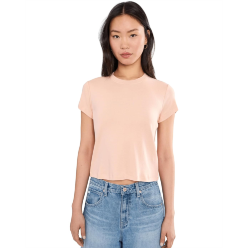 AG Jeans Sadie Crew Neck Crop T-Shirt