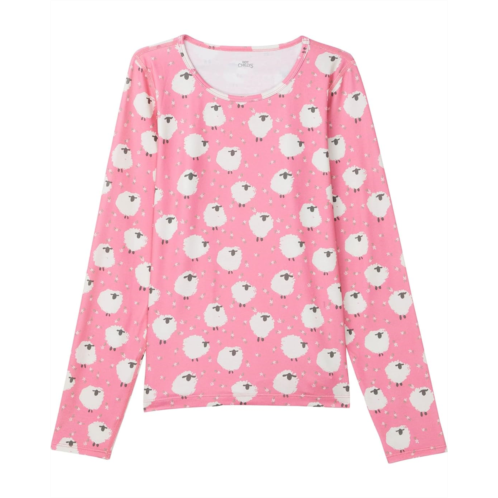 Girls Hot Chillys Kids Originals Print Crew Neck (Little Kids/Big Kids)