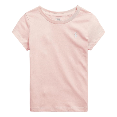 Girls Polo Ralph Lauren Kids Short Sleeve Jersey T-Shirt (Toddler/Little Kid)
