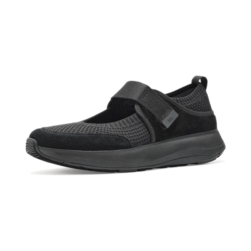 FitFlop F-mode Flow Knit/Suede Mary Janes