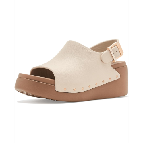 Womens Crocs Dylan Platform Slide Sandals