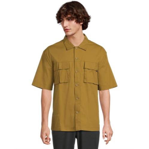 Mens Prana Palisades Ripstop Short Sleeve Shirt