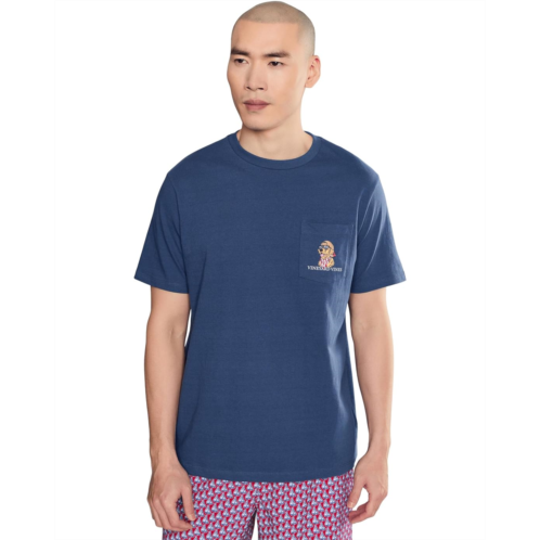 Mens Vineyard Vines America Dog Short Sleeve Tee