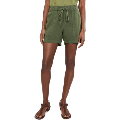 KUT from the Kloth Katana-Drawstring Shorts with Porkchop Pockets