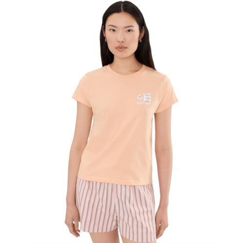 Womens Salty Crew Flagship Fill Modern Tee