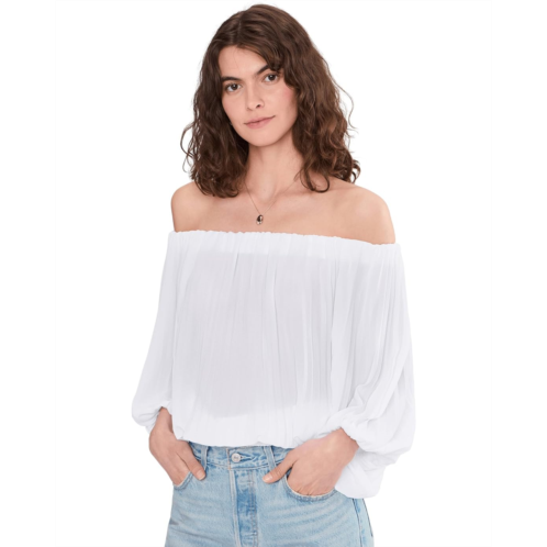 Vince Camuto Off The Shoulder Pleated Blouse