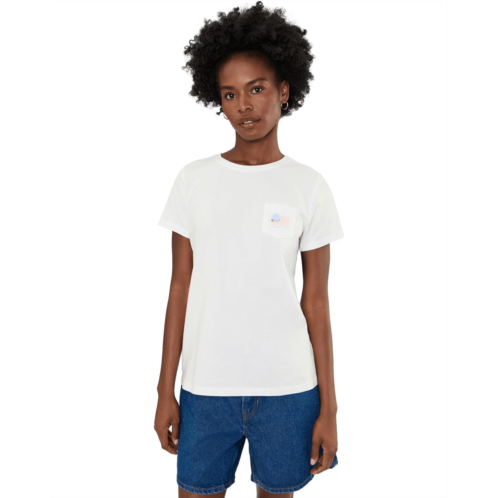 Womens Vineyard Vines Short Sleeve Pocket Tee