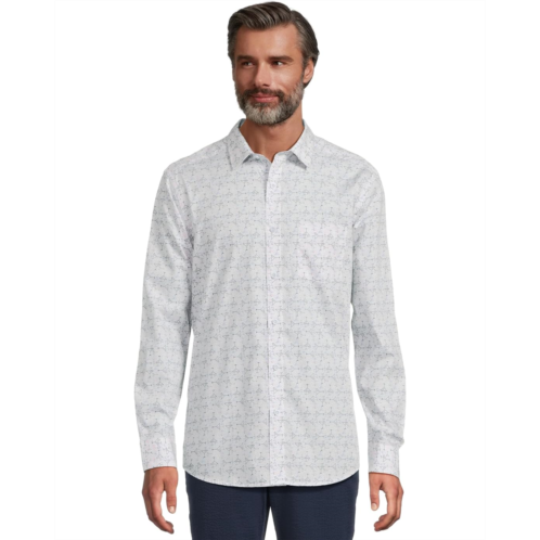 Mens Johnston & Murphy Martini Print