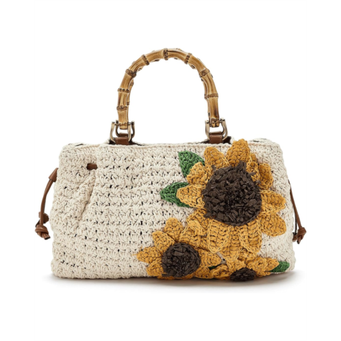 Patricia Nash Clea - Rev Cantinella W Raffia Sunflowers