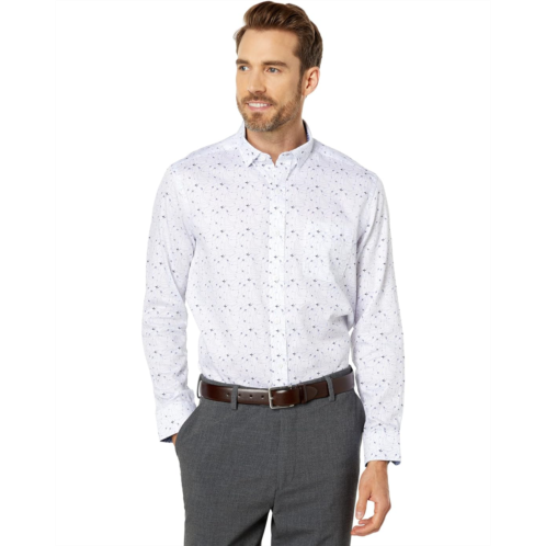 Mens Johnston & Murphy Printed Cotton Shirt