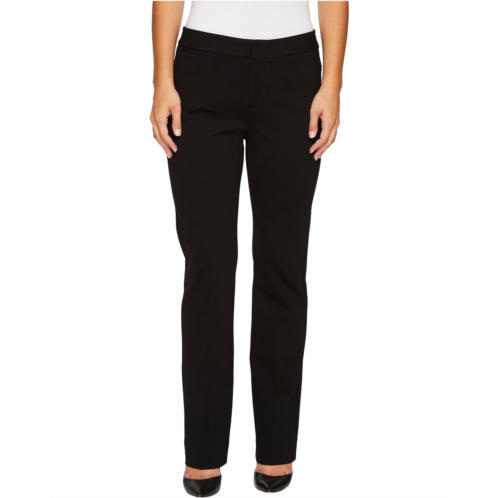 NYDJ Petite Ponte Trouser Pants in Black