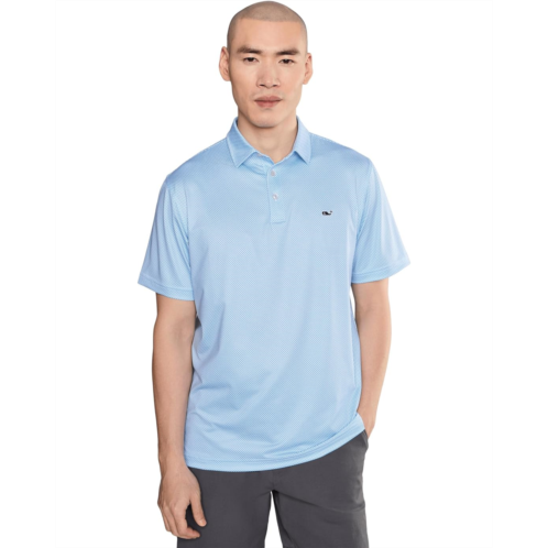 Mens Vineyard Vines Printed Sankaty Polo