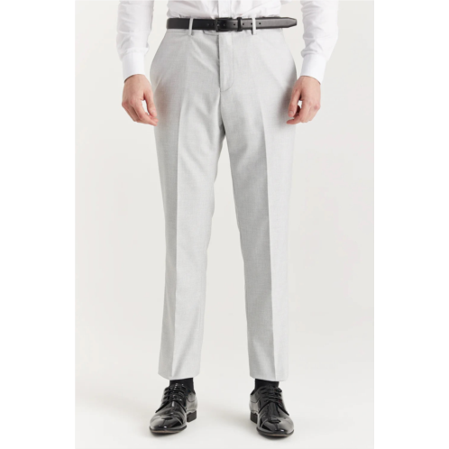 Oliver Tweed (Infinity Leather) mens silver lightweight summer wedding party trouser