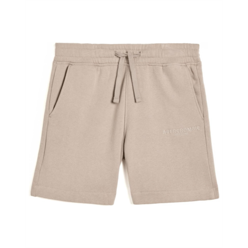 Boys abercrombie kids Sunfaded Fleece Shorts (Big Kids)